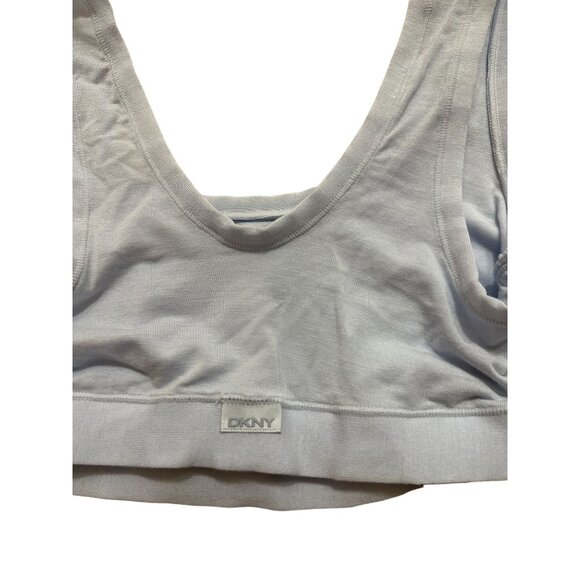 DKNY Women's Light Blue Bralette Bra Sz S NEW NWT - Picture 4 of 4
